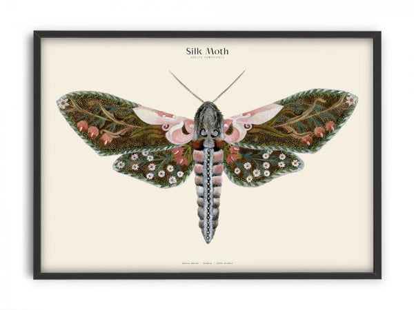 Matos - W. Morris inspired - Silk Moths No.4