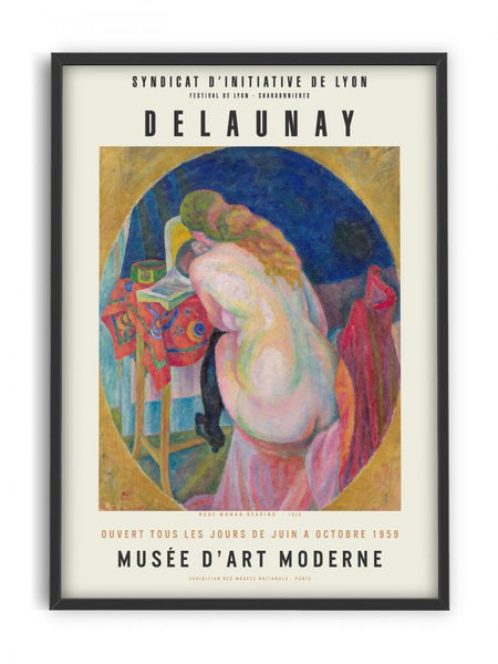 Robert Delaunay - Nude reading