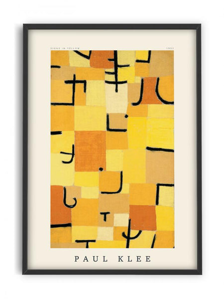 Paul Klee - Yellow is choice