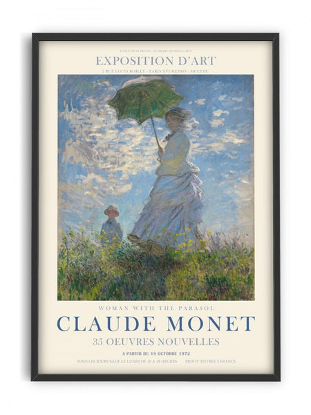 Claude Monet - Woman with parasol II