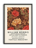 William Morris - Cotton Art Red