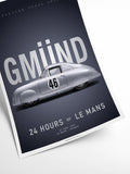 Classic Porsche Gmund - Classics | Art print Poster