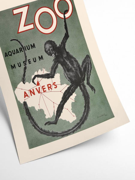 Vintage Zoo - Anvers poster | Art print Poster