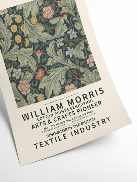 William Morris - Exhibition | Art print Poster