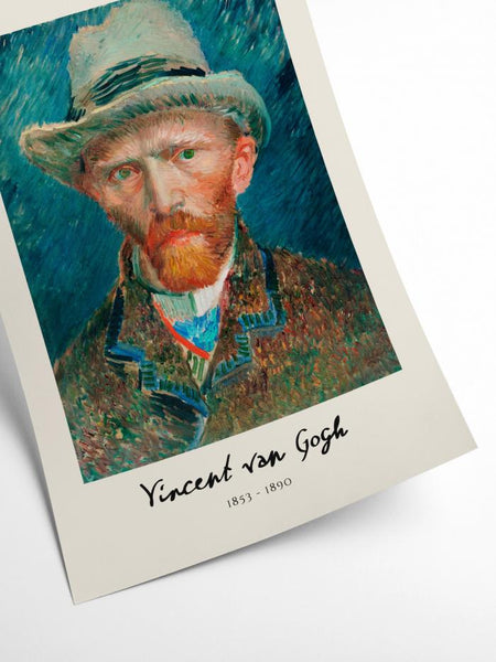 Vincent van Gogh - Self portrait | Art print Poster