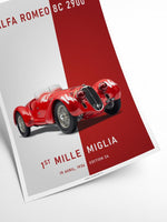 Classic Alfa Romeo | Art print Poster